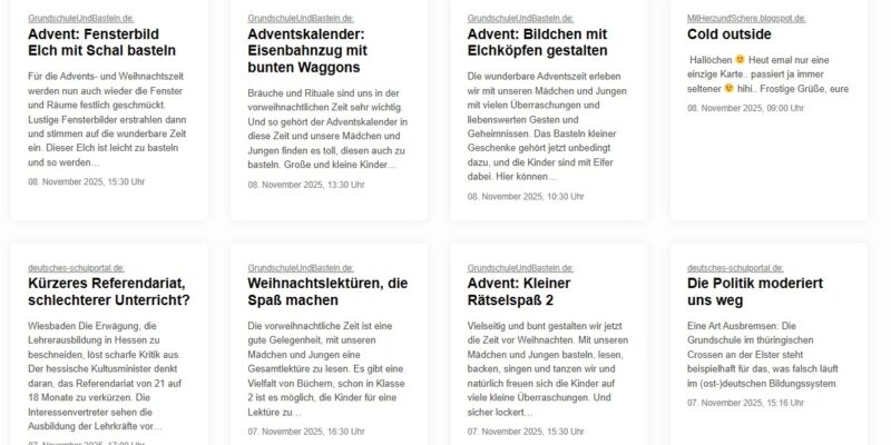 LehrerLinks.net – Materialsammlung seit über 20 Jahren